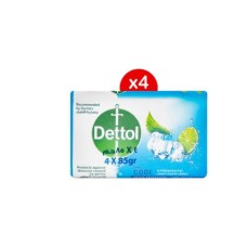 Dettol Cool Soap 85 gm, 4 pcs