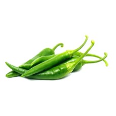 Hot green pepper 250 gm